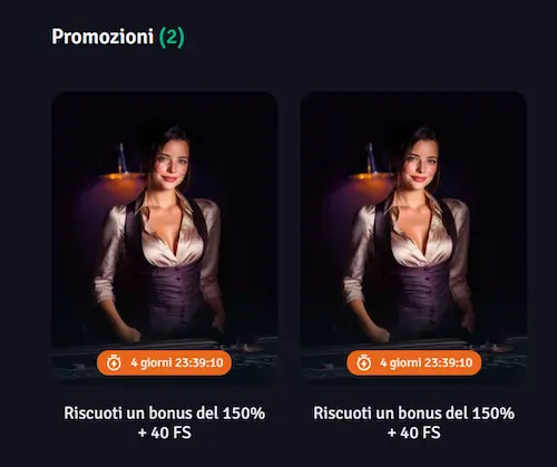 Casino Ardente Italia promozioni